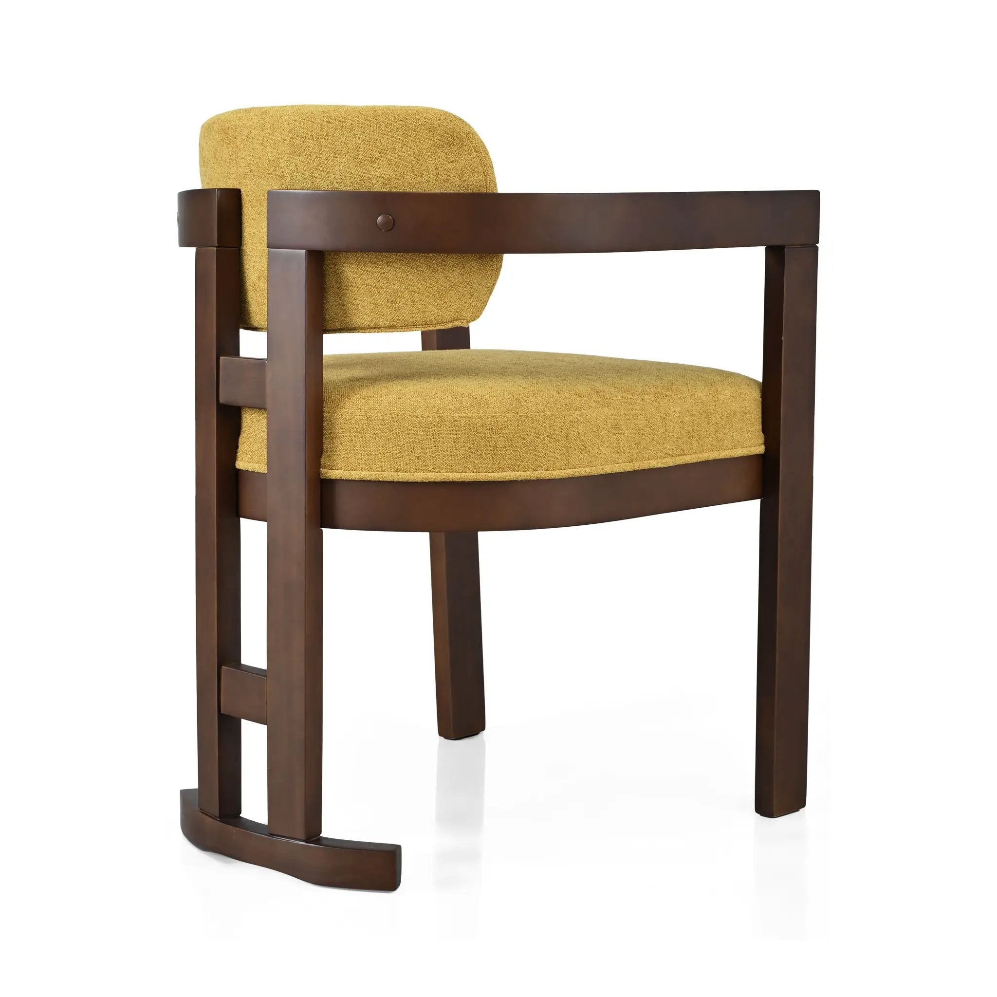 Stylish Indoor Upholstered Wood Dining Chair Set of 2 by HouseOfZazla