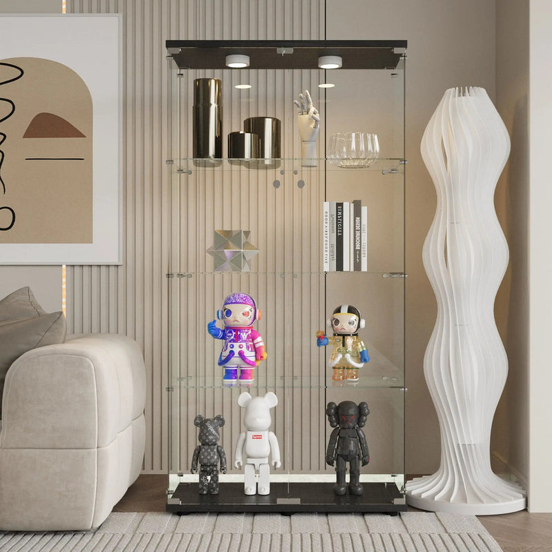 Tempered Glass Display Cabinet by HouseOfZazla