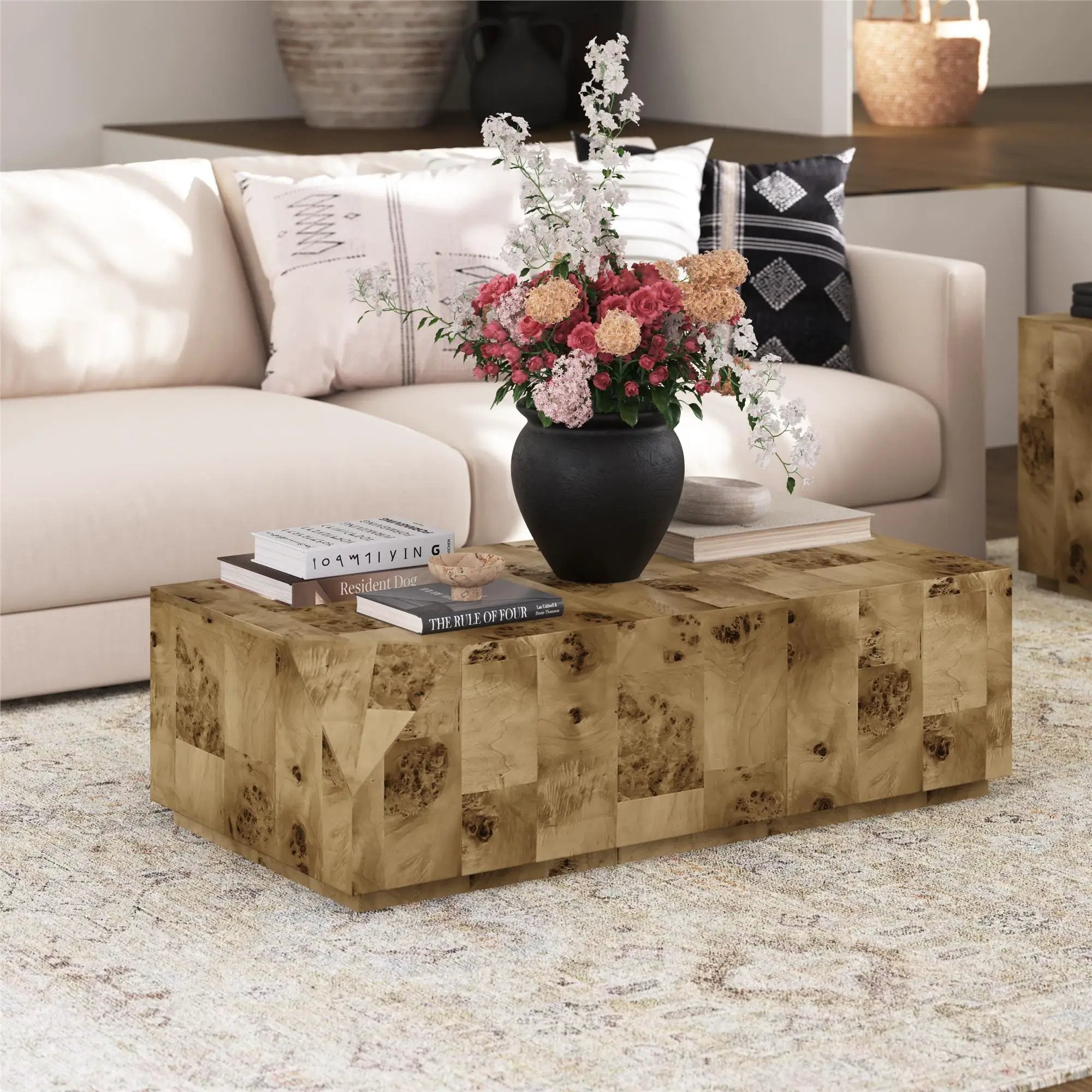 Moxie - 3 Piece Coffee And End Table Set - Brown by Unique Piece Furniture