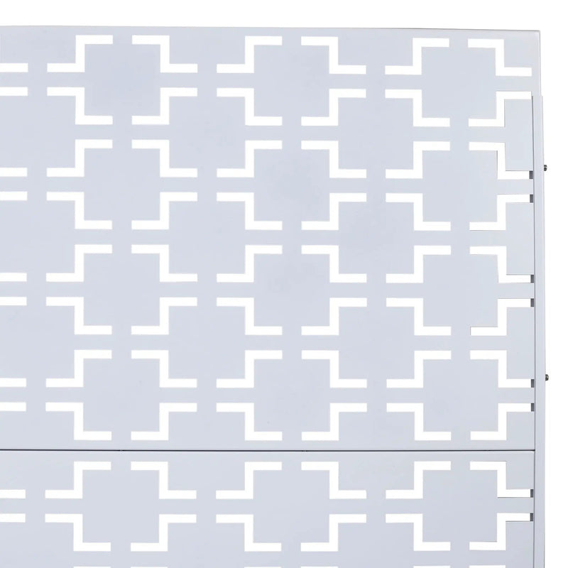 Outdoor & Indoor Metal Privacy Freestanding Decorative Screen by Unique Piece Furniture