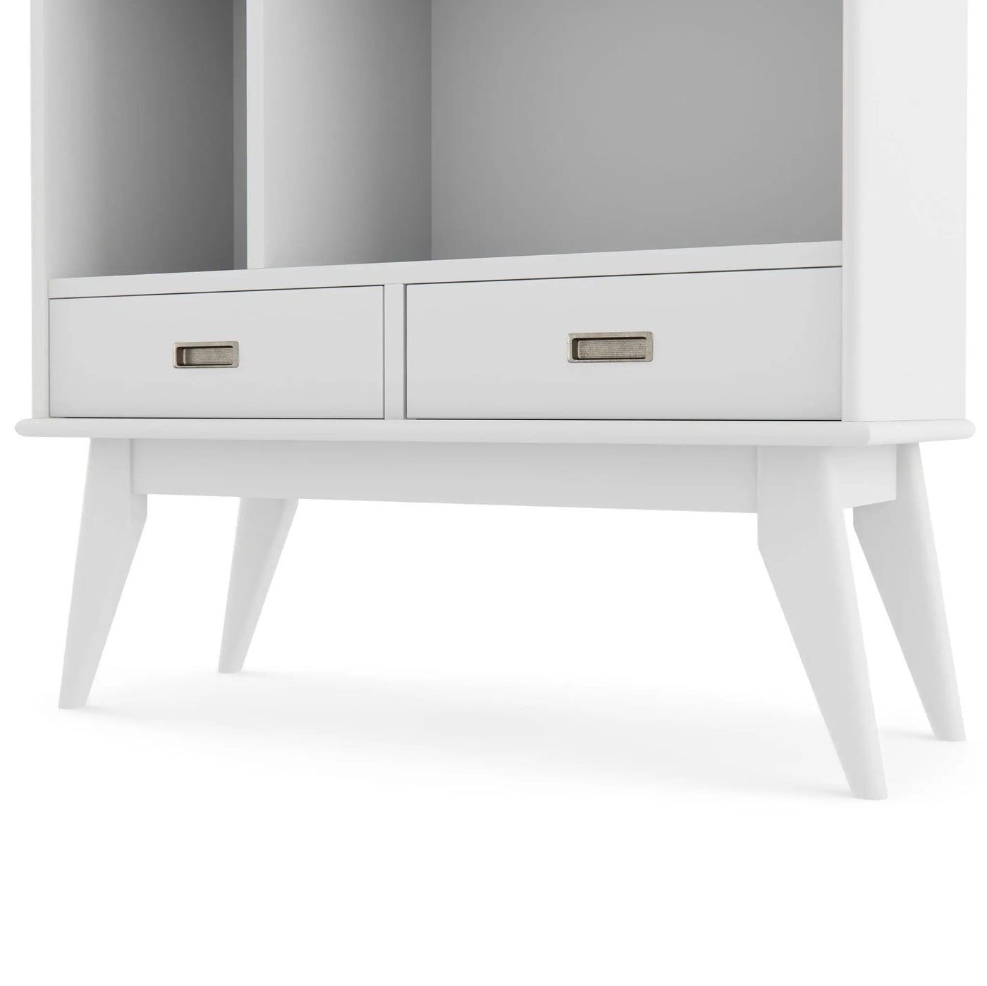 Draper - Mid Century Wide Bookcase And Storage Unit by HouseOfZazla