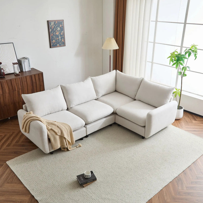 Modular Free Combination Sectional Sofa Couch by HouseOfZazla