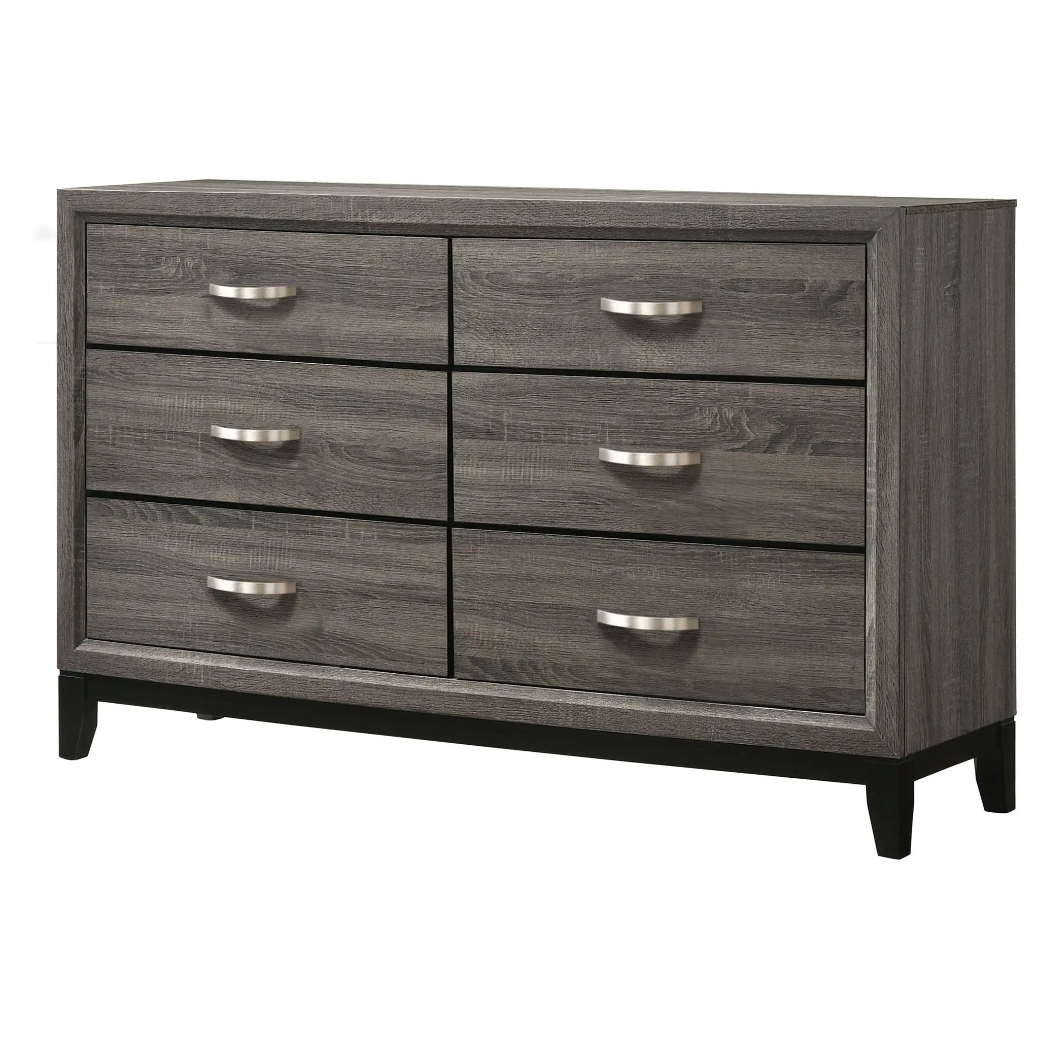 Watson 6-drawer Dresser Grey Oak by Unique Piece Furniture