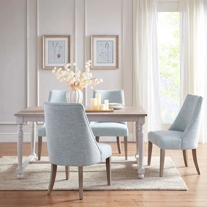 Comfortable Dining Chair Upholstered (Set of 2) by HouseOfZazla