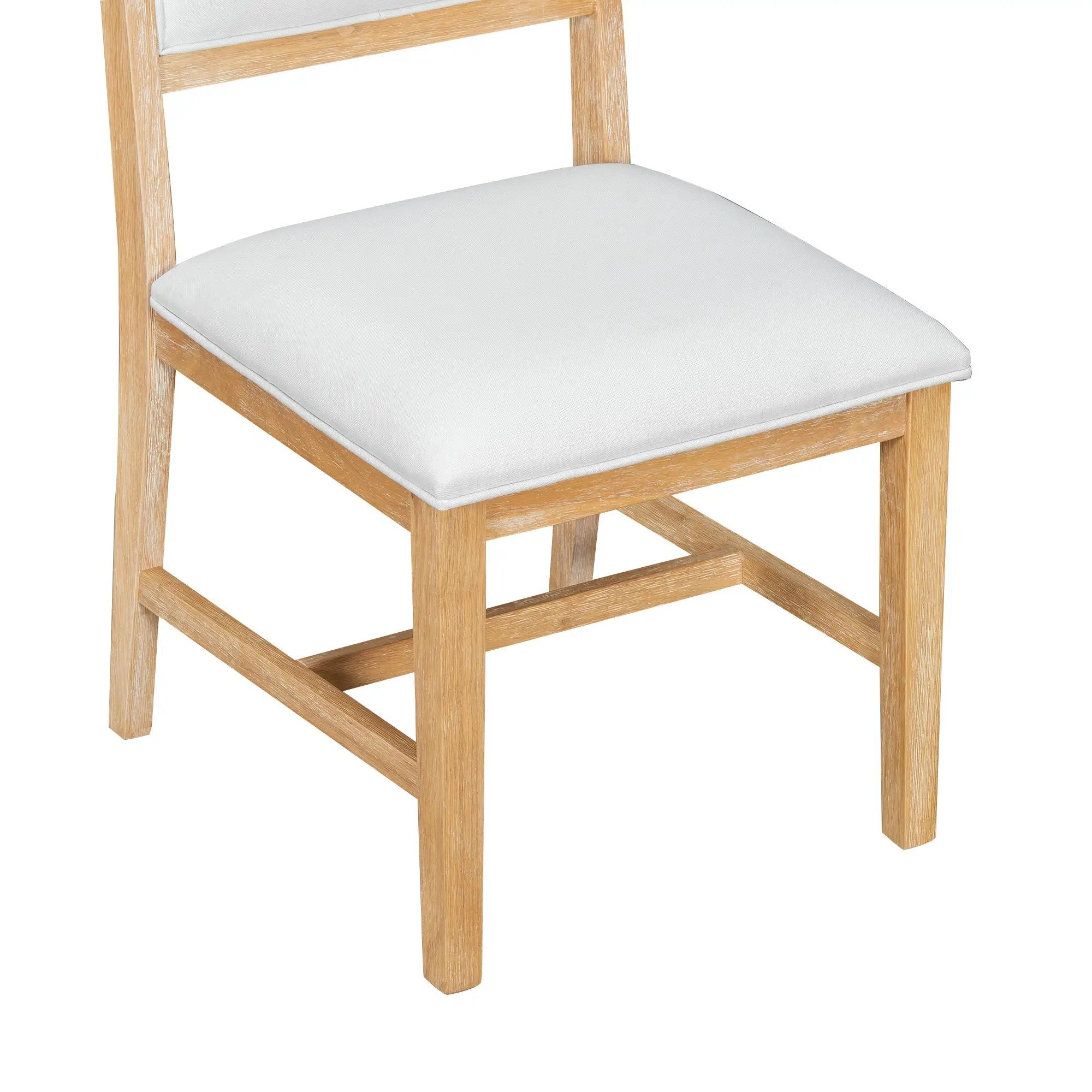 TREXM Farmhouse 5-Piece Dining Table Set by HouseOfZazla