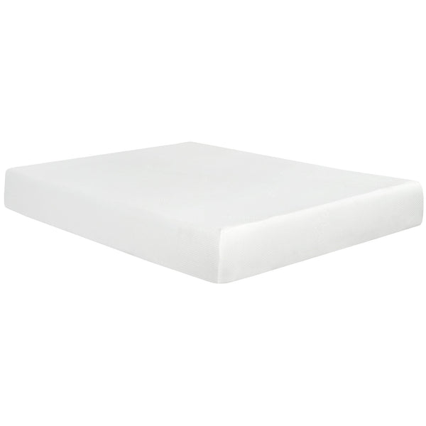 10" Plush Gel Memory Foam Mattress with Cooling Technology - White