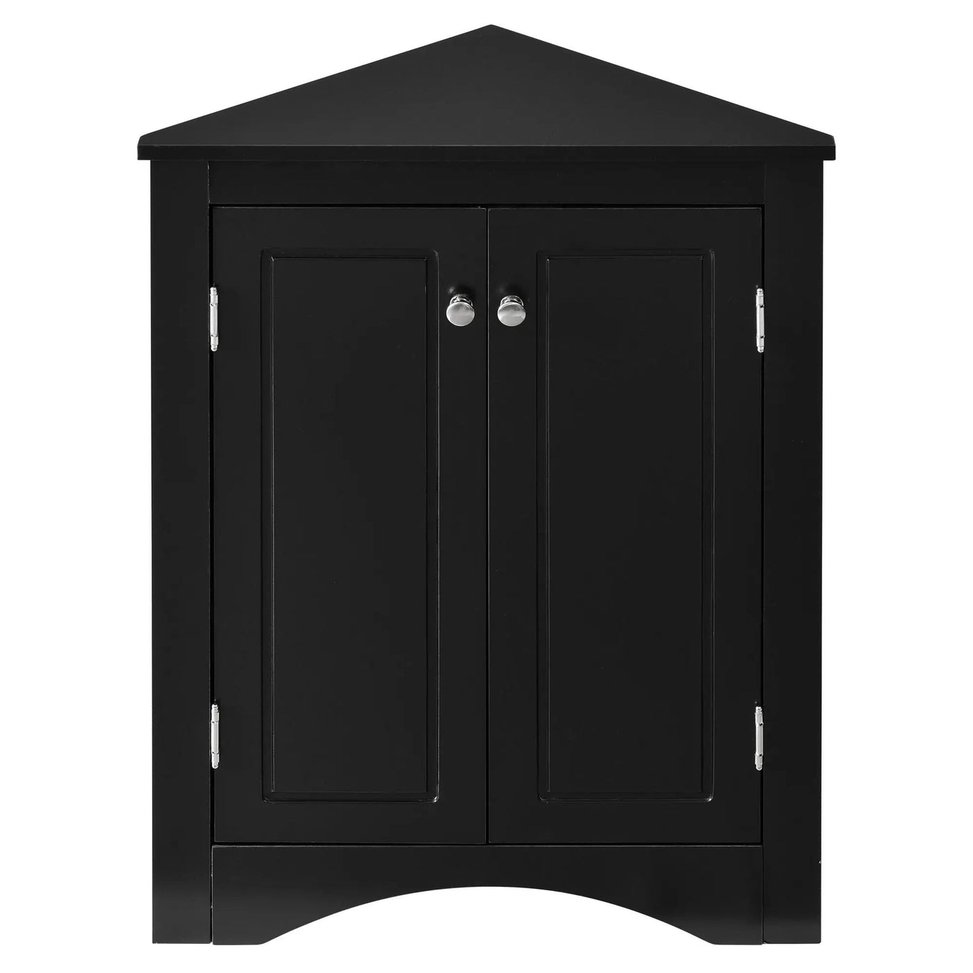 Triangle Bathroom Storage Cabinet With Adjustable Shelves, Freestanding Floor Cabinet For Home Kitchen by HouseOfZazla