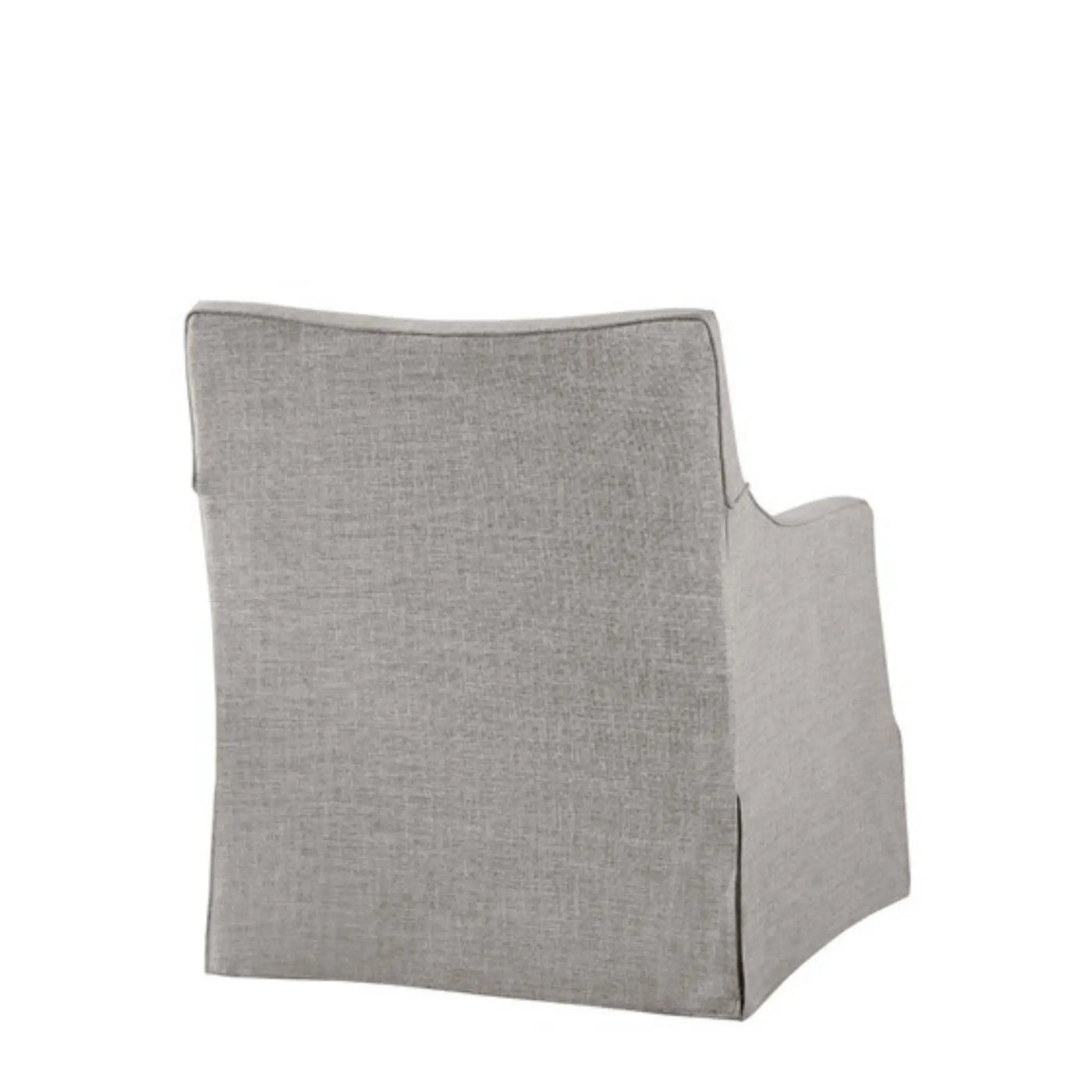 Traditional Design London Skirted Swivel Chair by HouseOfZazla
