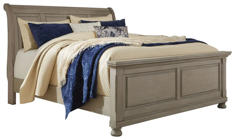 Lettner - Sleigh Bed by Unique Piece Furniture