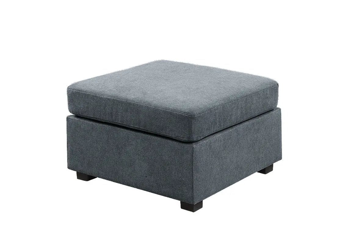 Isla - Fabric Sectional Sofa With Ottoman by Unique Piece Furniture