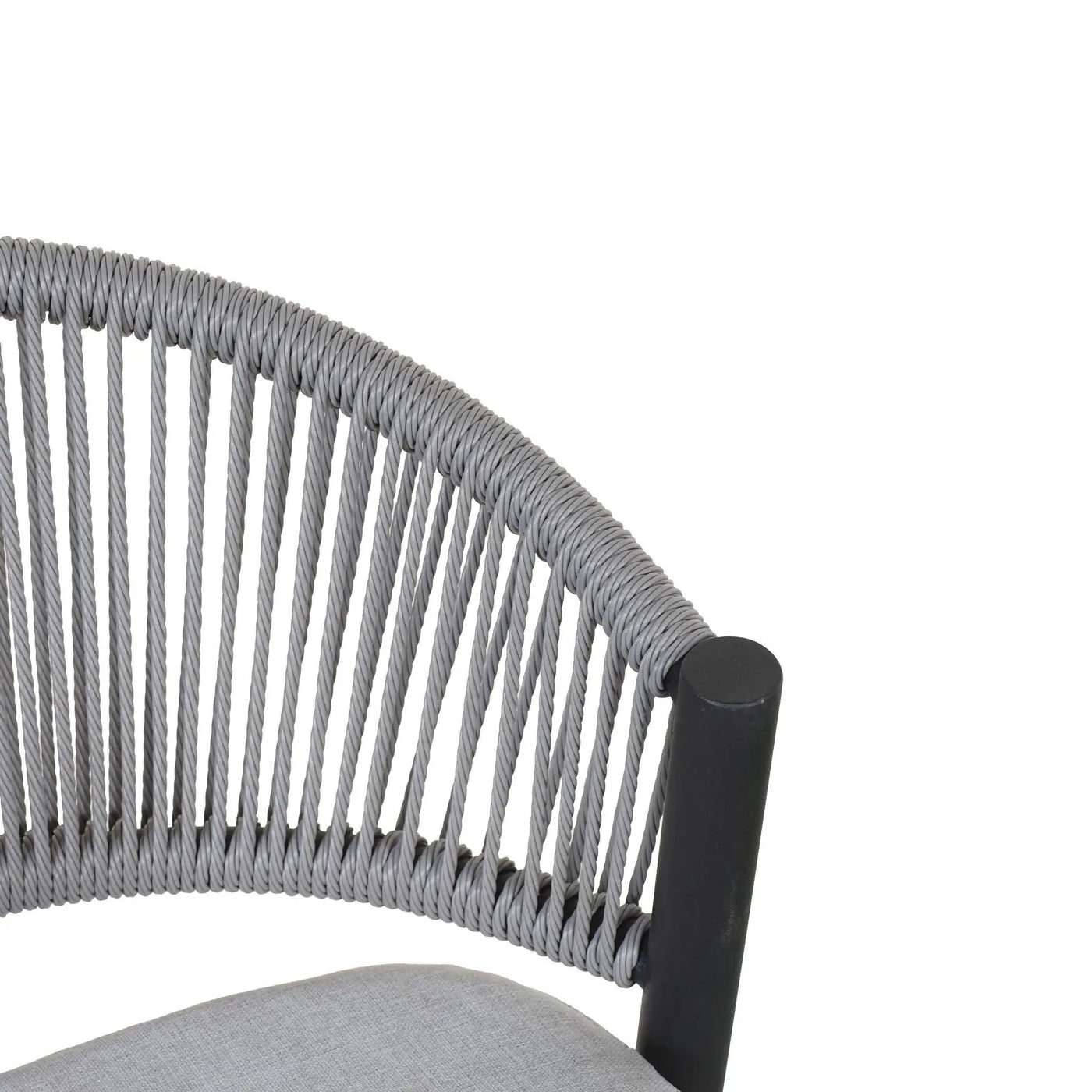 Outdoor 26" Counter Height Metal Frame Counter Stools With Scallop Shaped Backrest & Water Resistant Cushions by HouseOfZazla