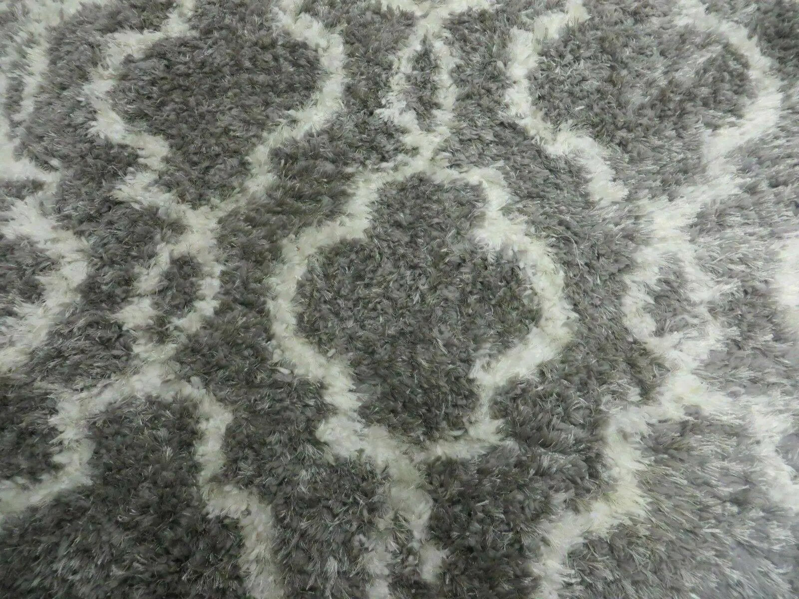 5' X 7' Modern Contemporary Israel Made Glimmer 205-45 Shag Rug Acrylic Bohemian Boho Home Décor by Jewel Rugs