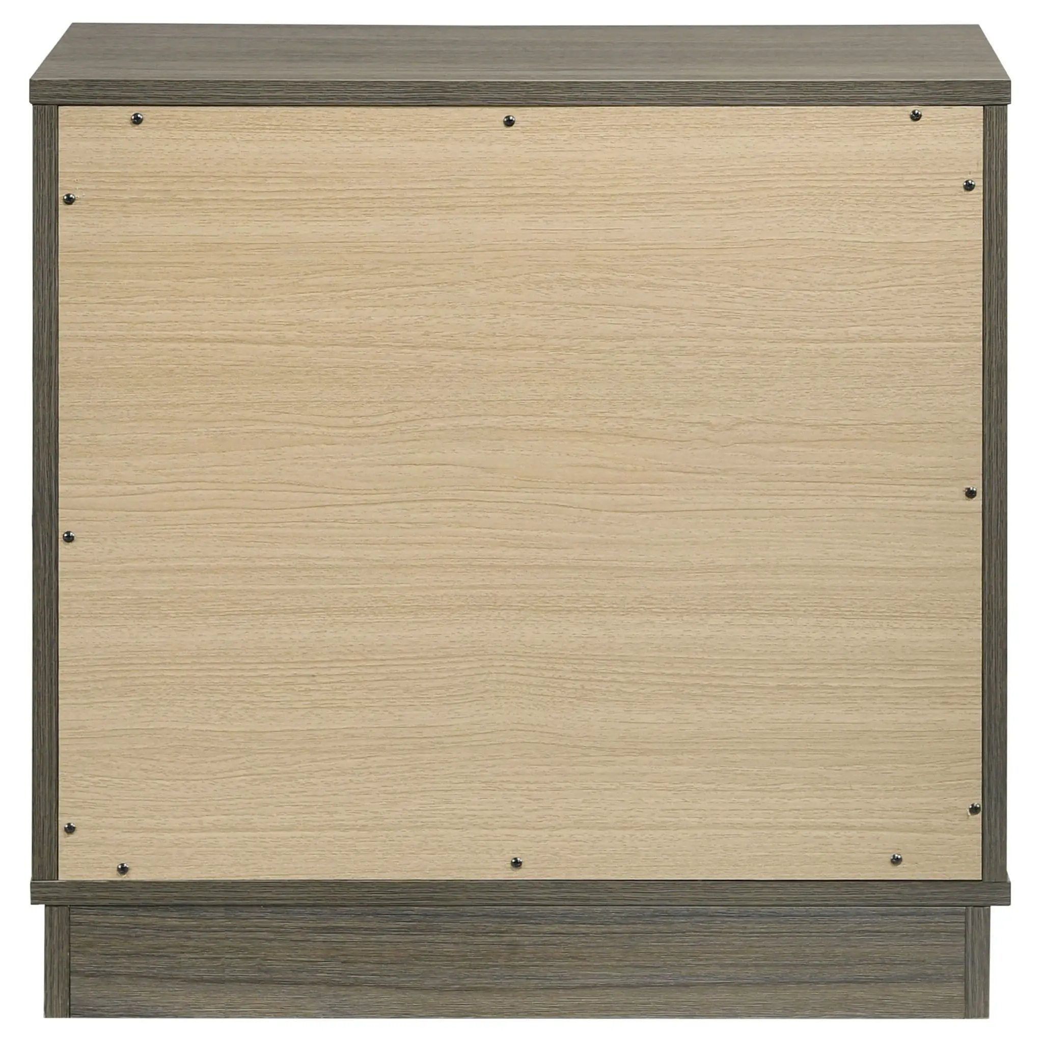 Fenwick 2-drawer Nightstand Bedside Table Grey Oak by Unique Piece Furniture