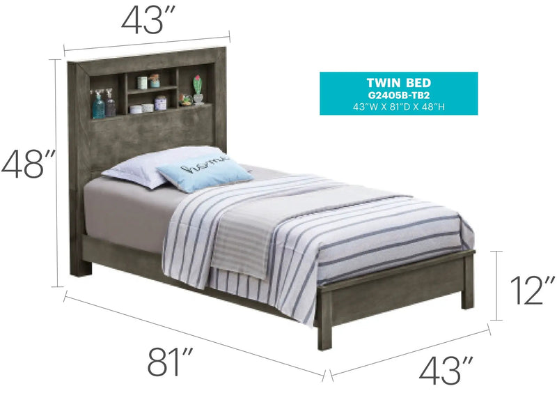 Bed With Transitional Design Stylish by Unique Piece Furniture