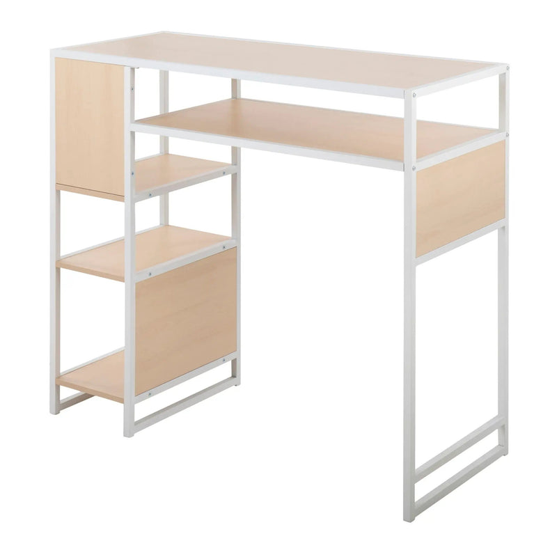 Display - Farmhouse Bar Height Table With Storage Space by Unique Piece Furniture