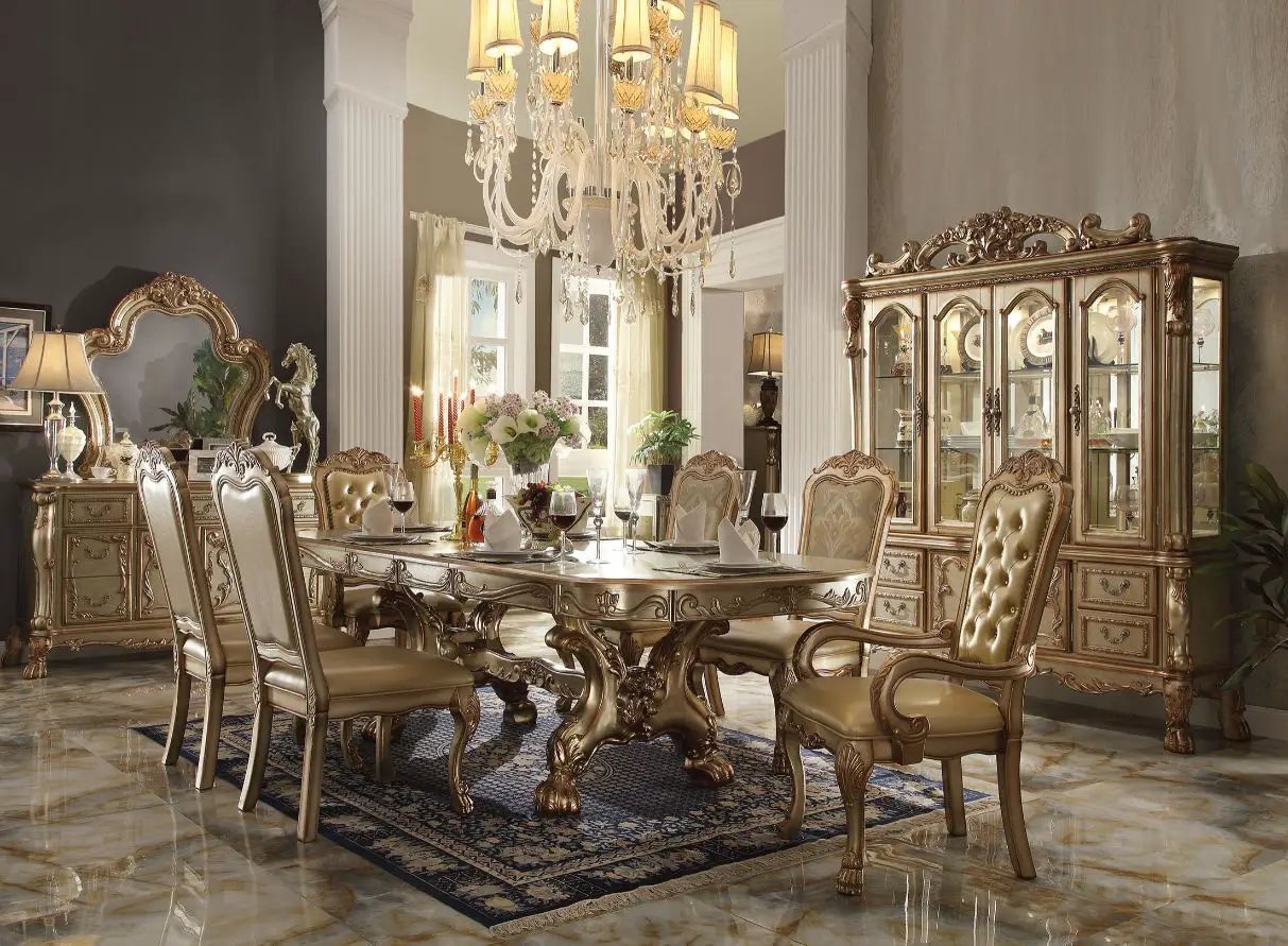 Dresden - Dining Table (Trestle) by Unique Piece Furniture