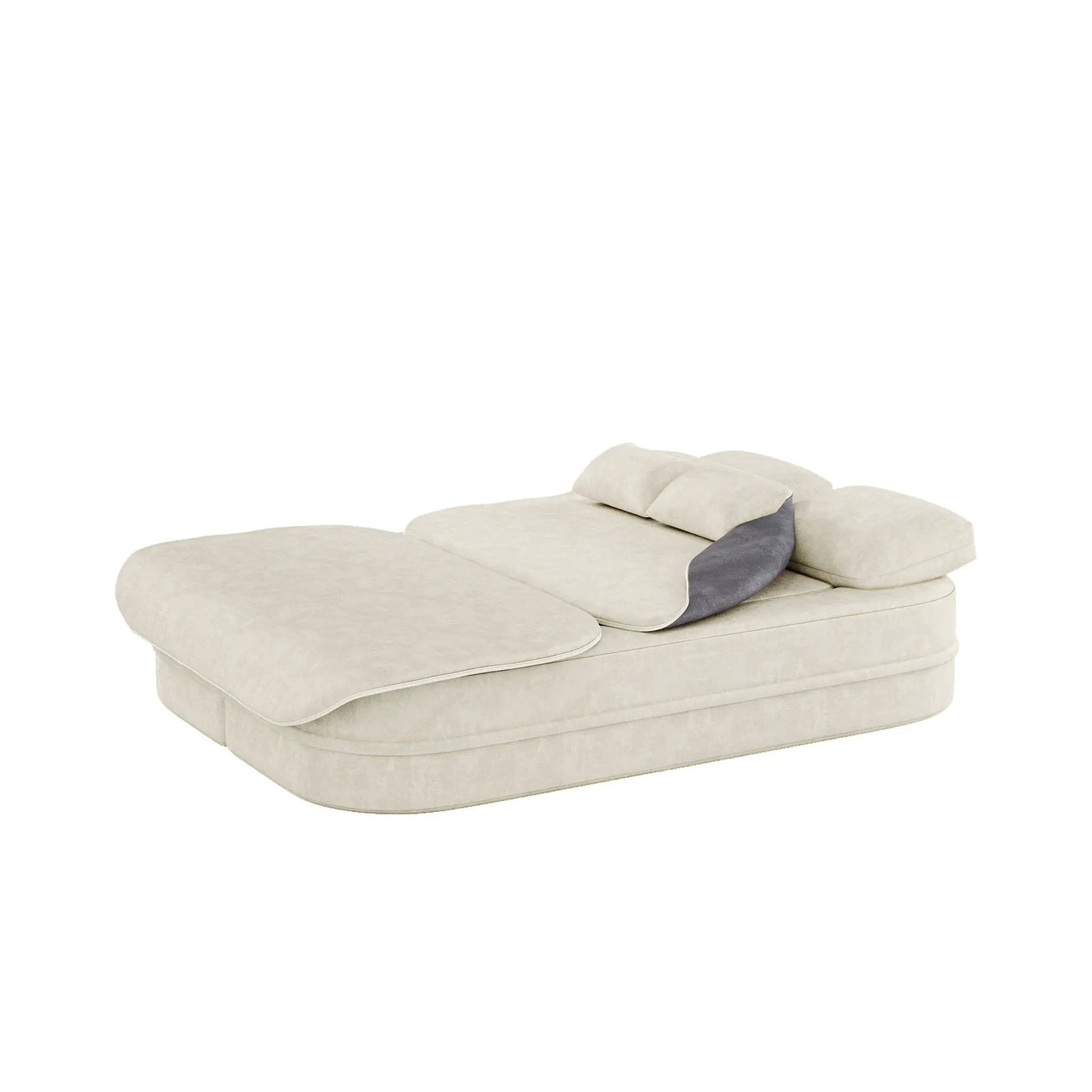 2 In 1 Foldable Sofa Bed With Multi Functional Blanket, Floor Lounge Sofa by HouseOfZazla