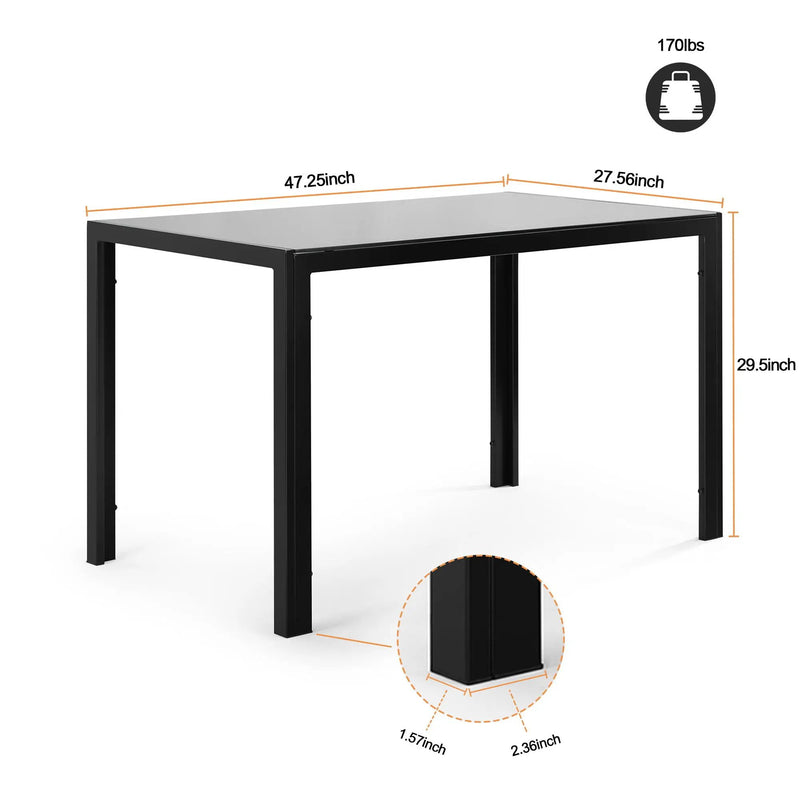 Dining Table - Black by Unique Piece Furniture