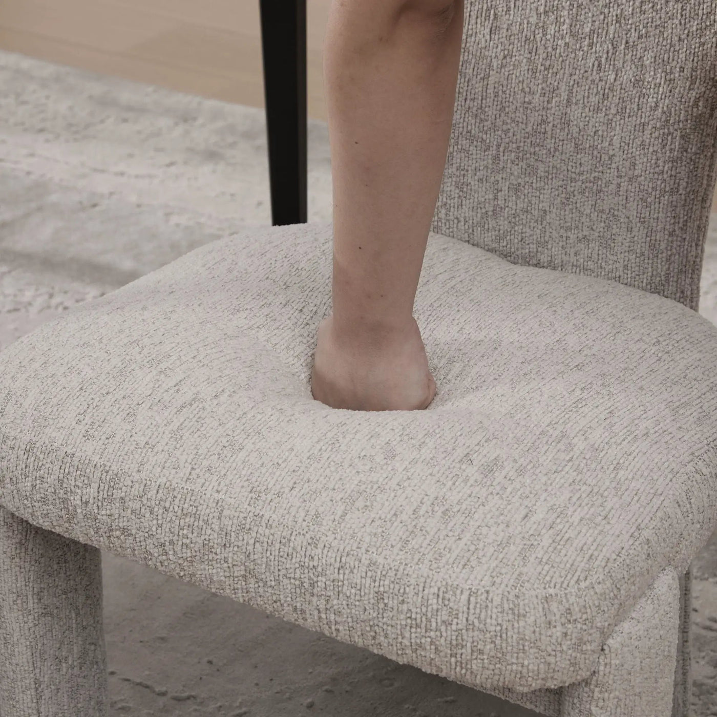 Armless Curved Back Accent Chairs by HouseOfZazla