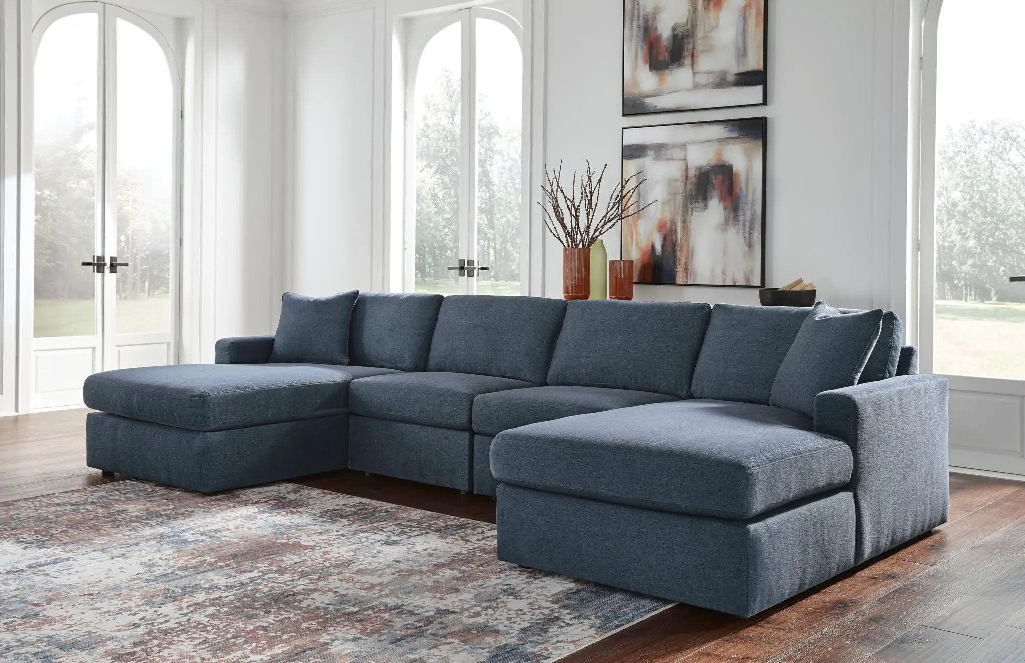 Modmax - Sectional - Ink by Unique Piece Furniture