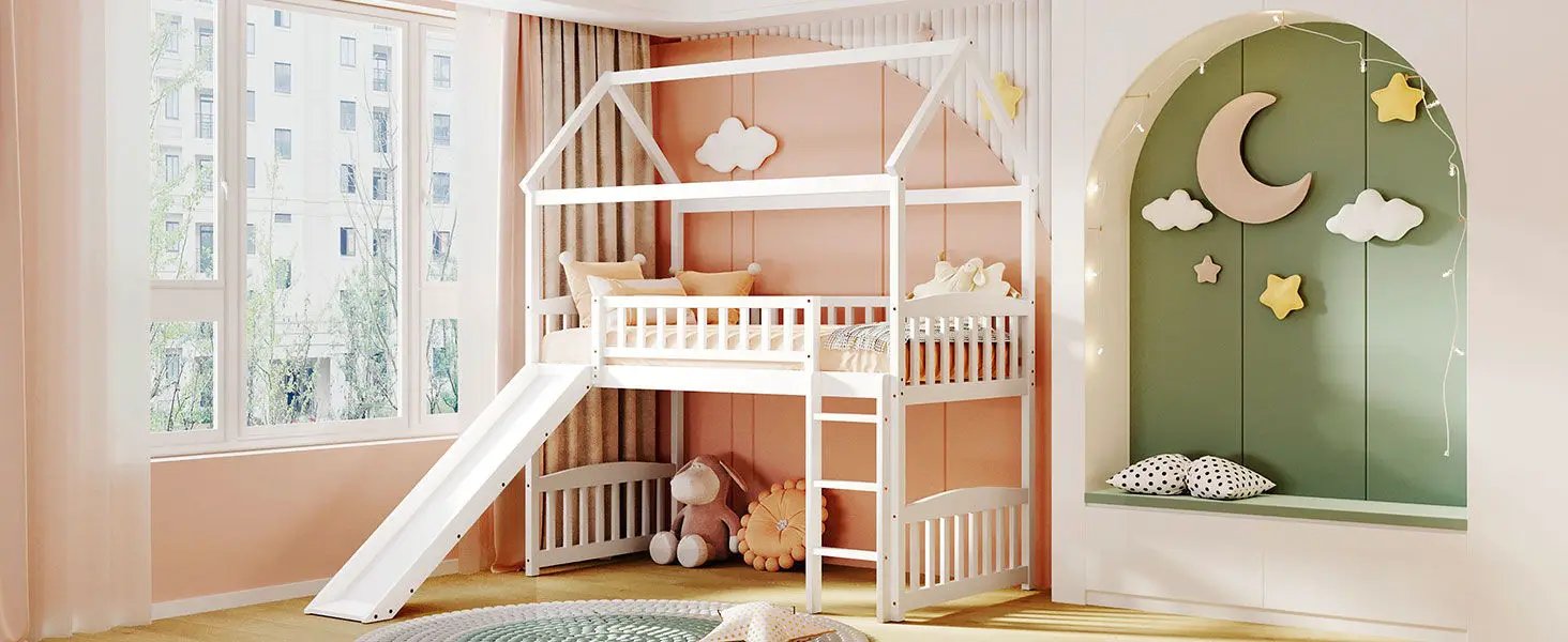 Loft Bed With Slide by HouseOfZazla