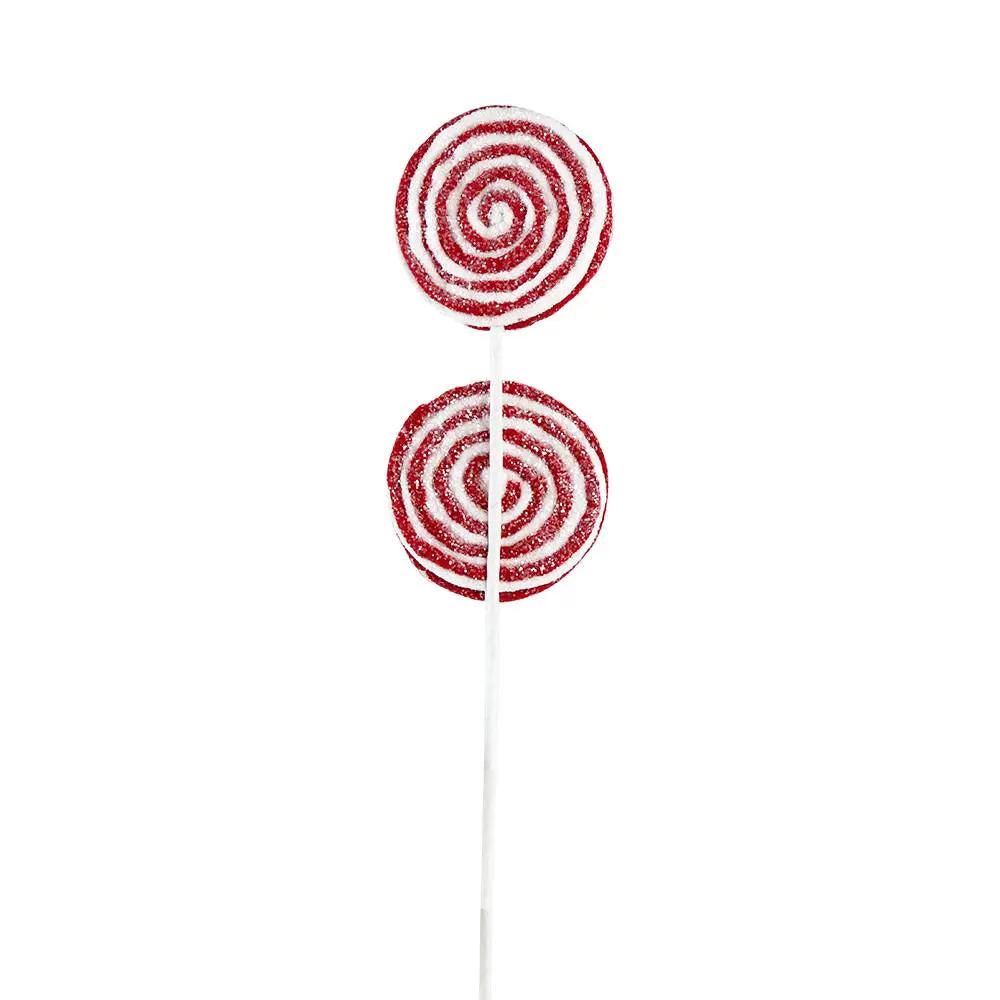 19x7" Iced Lollipop Spray - Set of 6 by HouseOfZazla