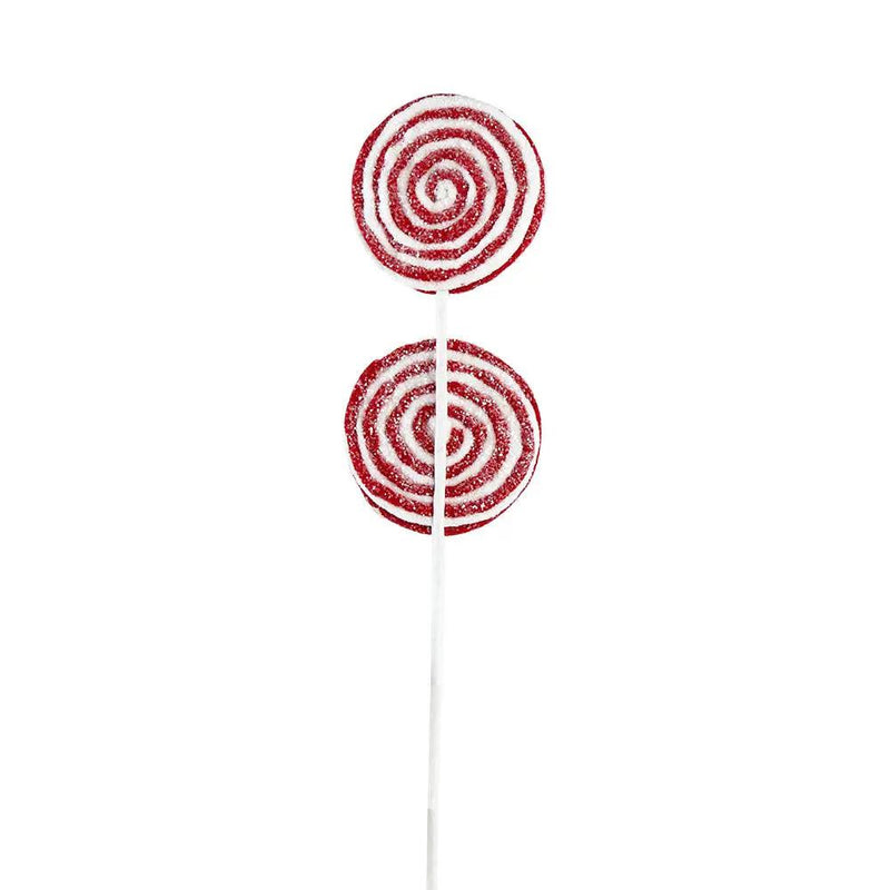 19x7" Iced Lollipop Spray - Set of 6 by HouseOfZazla