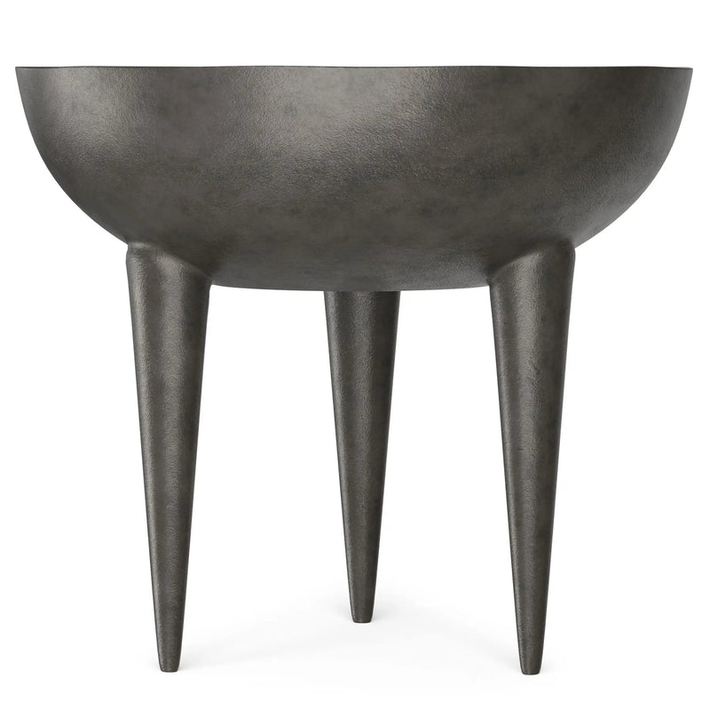 Otto - Cast Aluminum Side Table - Black by HouseOfZazla