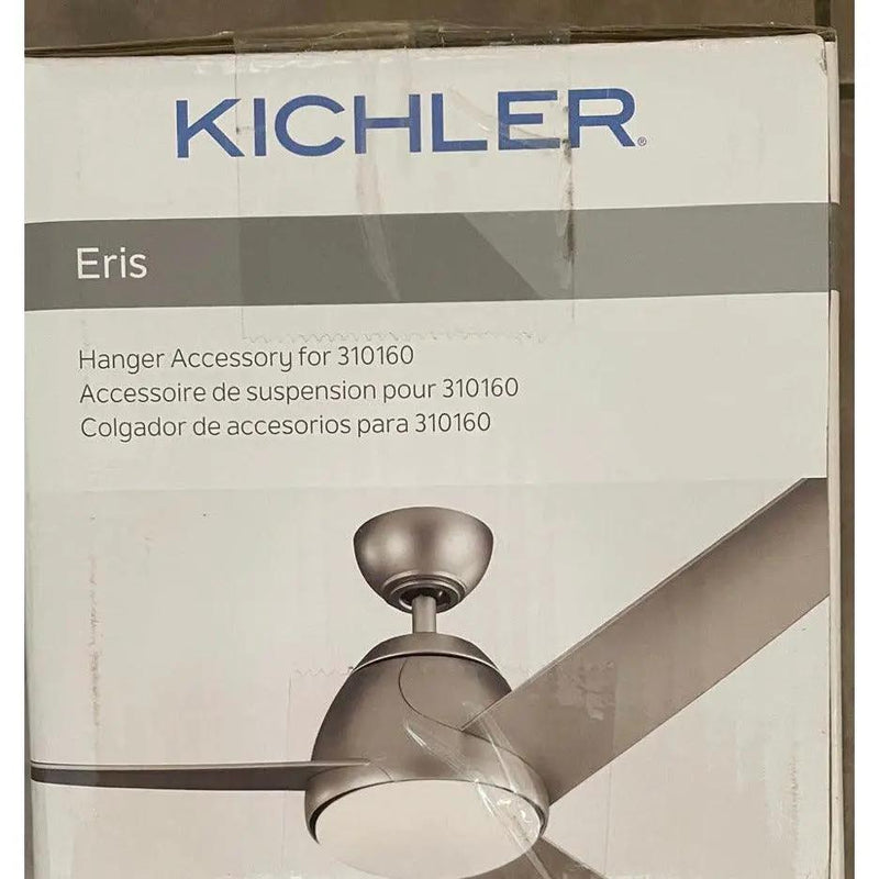 Kichler 6" Ceiling Fan Downrod Hanging System for Eris Fans Model:337060WH by Selzalot