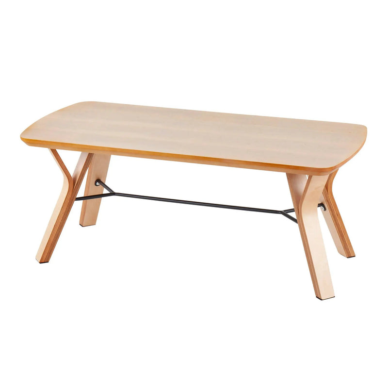 Folia - Mid-Century Modern Bench - Natural by Unique Piece Furniture