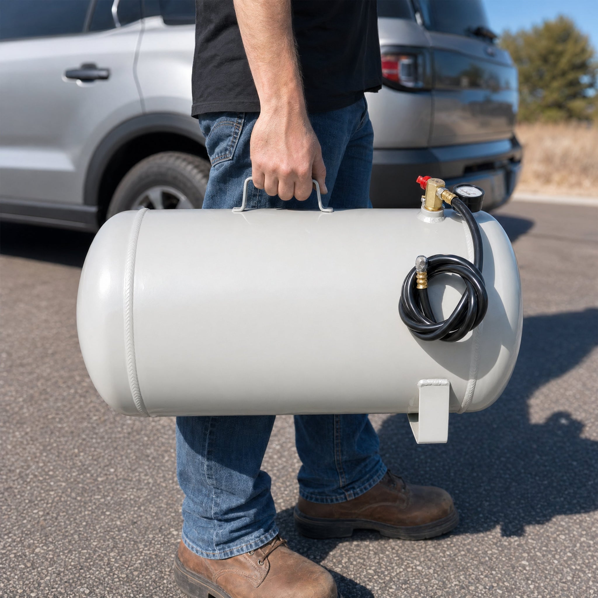 Portable 11 Gallon Aluminum Air Tank by HouseOfZazla
