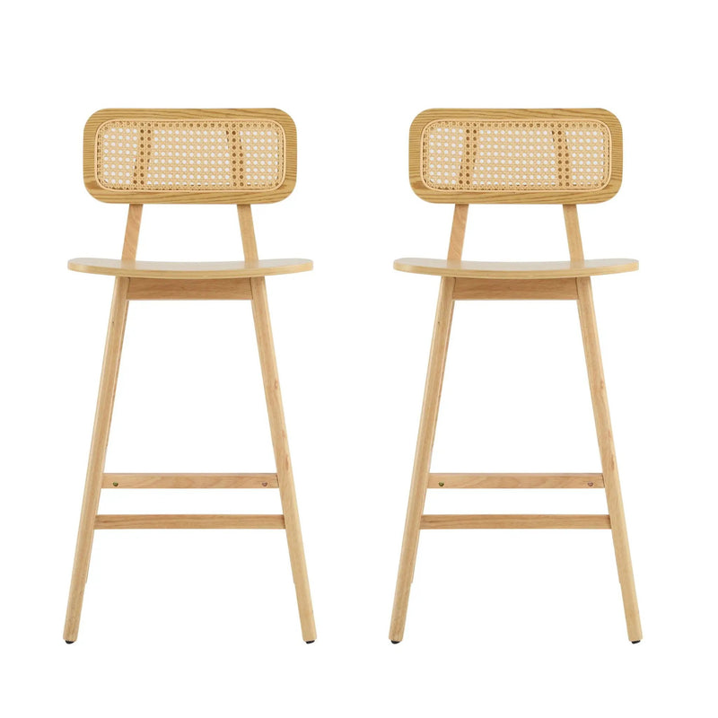 Bari Indoor Wood Barstool (Set of 2) by HouseOfZazla