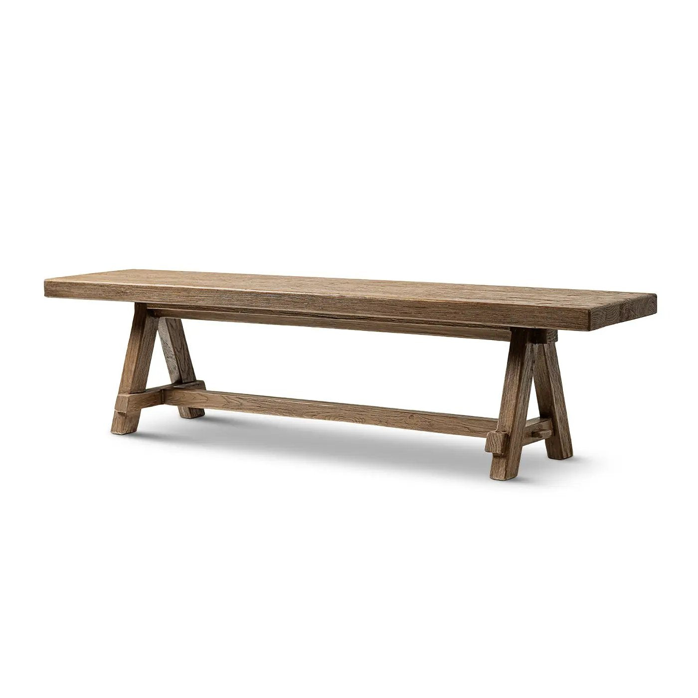 Hawthorne 72' Reclaimed Elm Trestle Dining Bench by HouseOfZazla