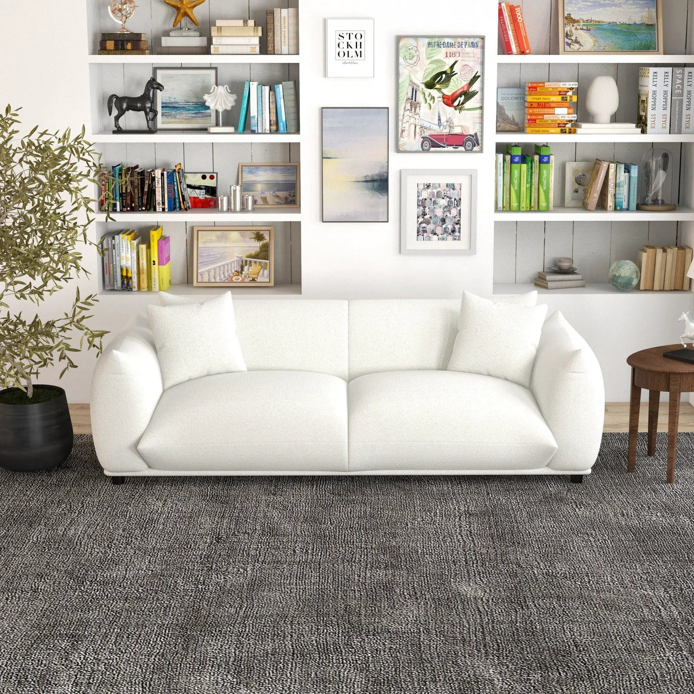 Emma - Mid-Century Modern Luxury Sofa by HouseOfZazla