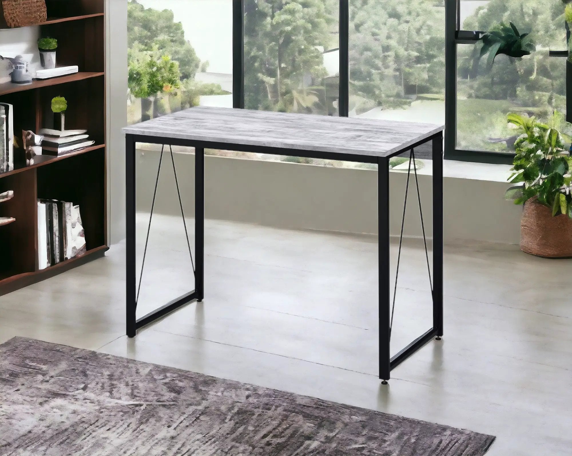 Zaidin Antique White Writing Desk by HouseOfZazla