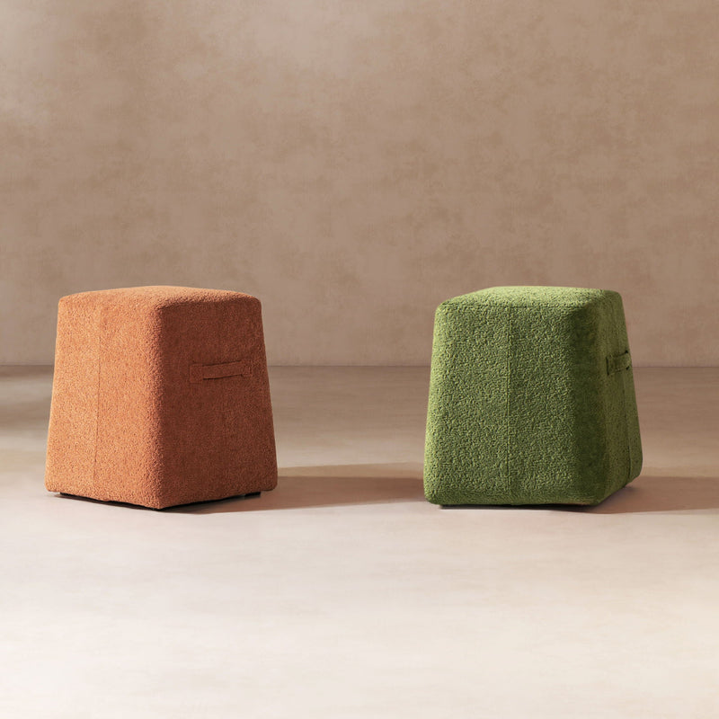 Clyde - Tapered Square Upholstered Ottoman by HouseOfZazla