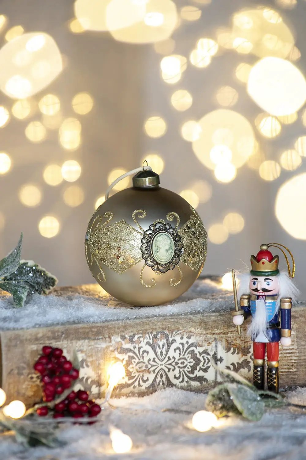 Decorative Hanging Ball Christmas Tree Ornaments For Holiday Decorations (Set of 6) by Unique Piece Furniture