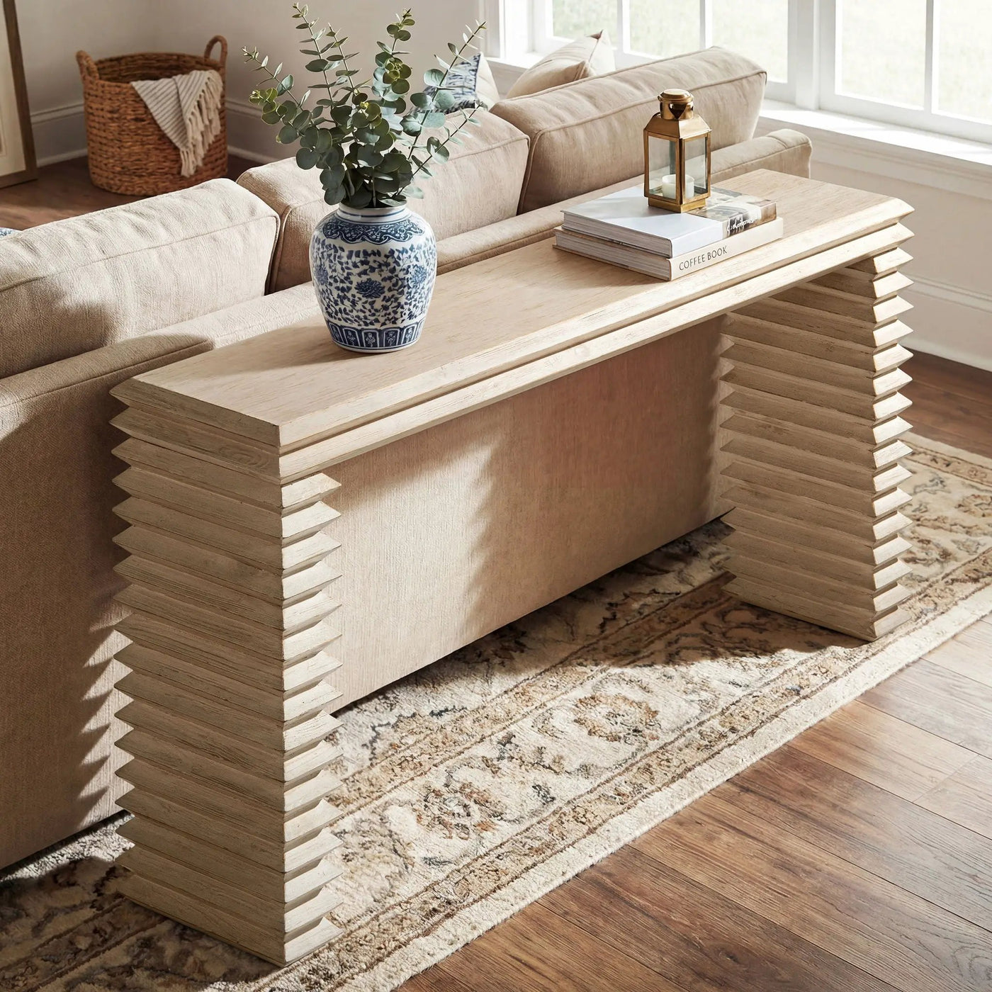 Veda - Geometric Waterfall Table by HouseOfZazla