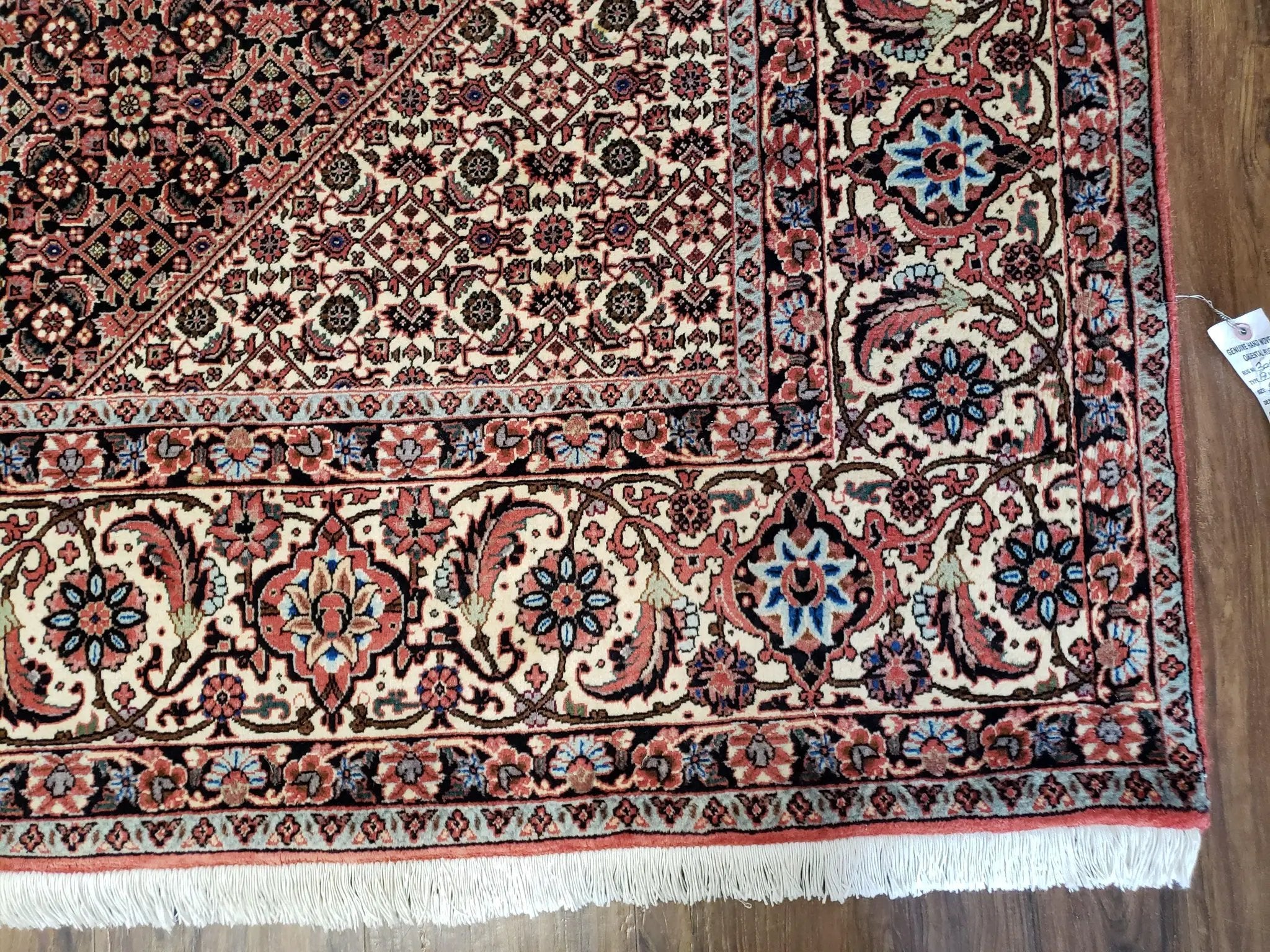 Stunning Persian Bijar Rug 8x11 - Herati Mahi Pattern by Jewel Rugs