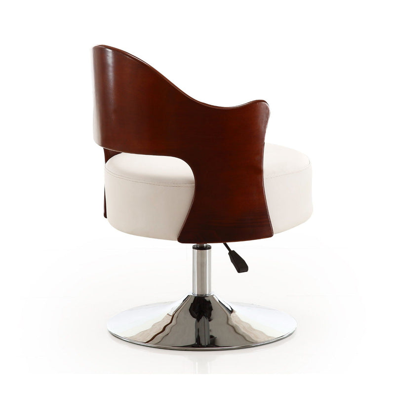 Bopper - Swivel Lounge Chair - White by HouseOfZazla