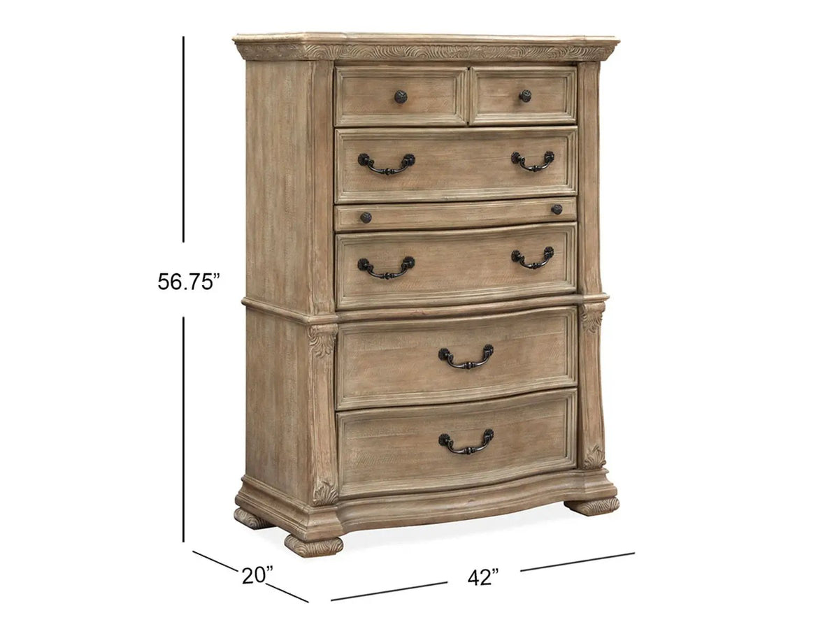 Marisol - Drawer Chest - Fawn, photo 2 of 7