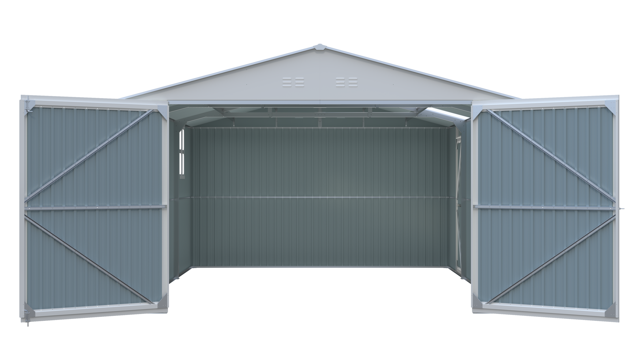 Outdoor Storage Shed 20x13 FT - Metal Garden Utility Shed by HouseOfZazla