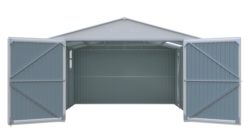 Outdoor Storage Shed 20x13 FT - Metal Garden Utility Shed by HouseOfZazla