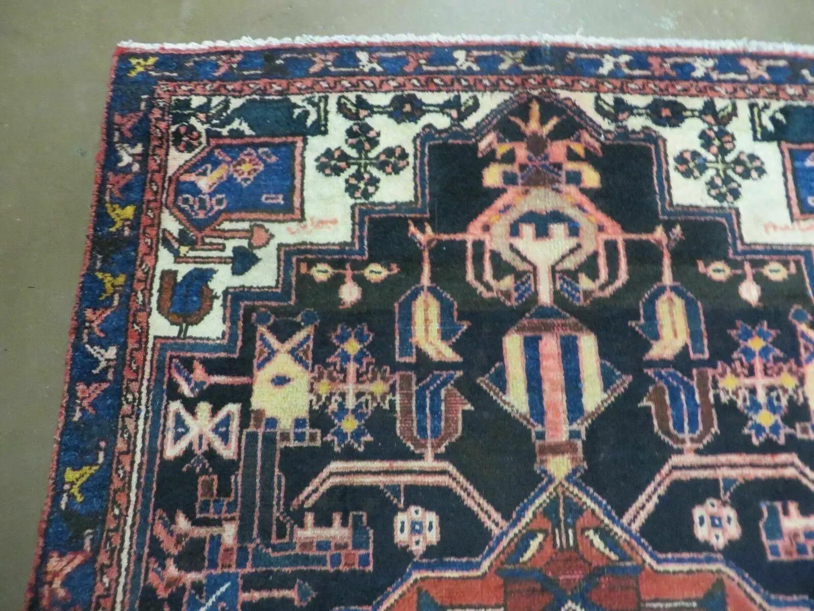 4' X 7' Antique 1920 Handmade Turkish Anatolian Wool Rug Veg Dye Nice by Jewel Rugs