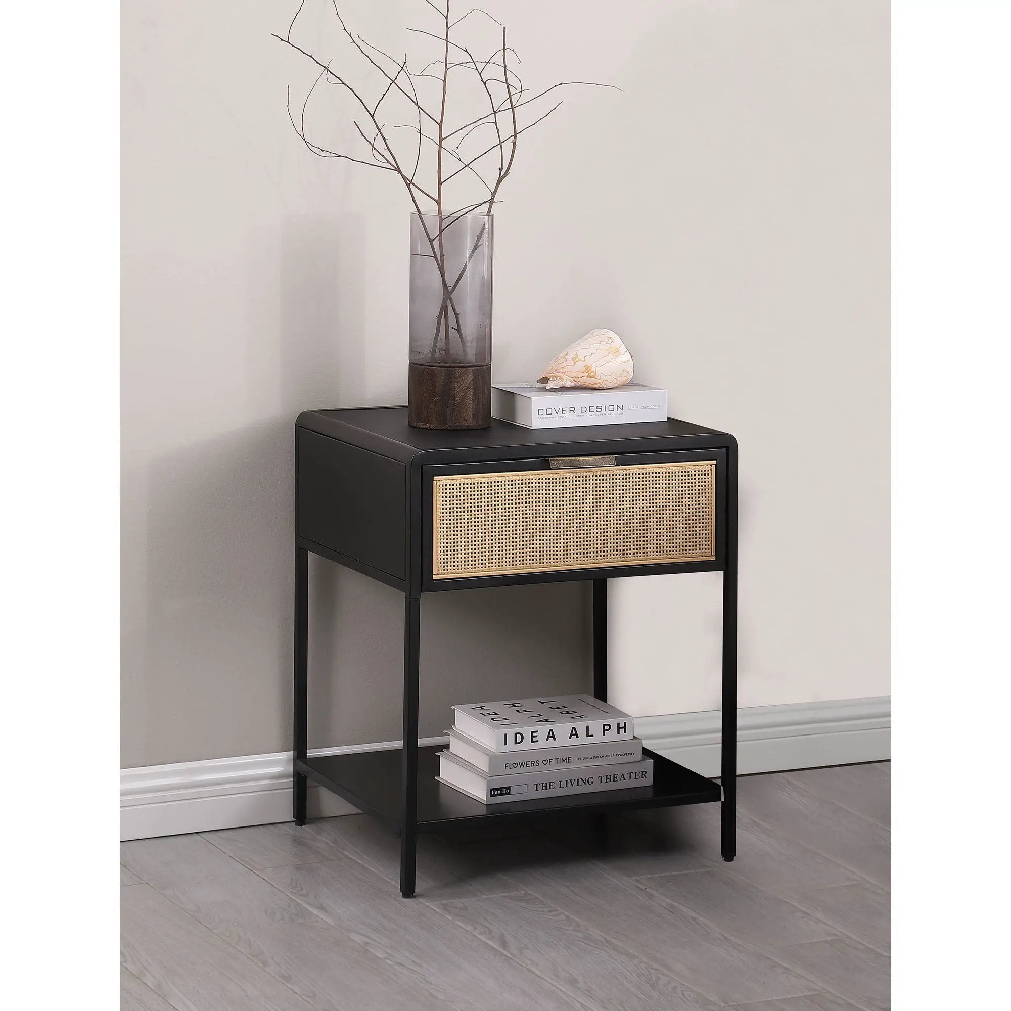 Duncan - 1 Drawer Bedside Table by HouseOfZazla