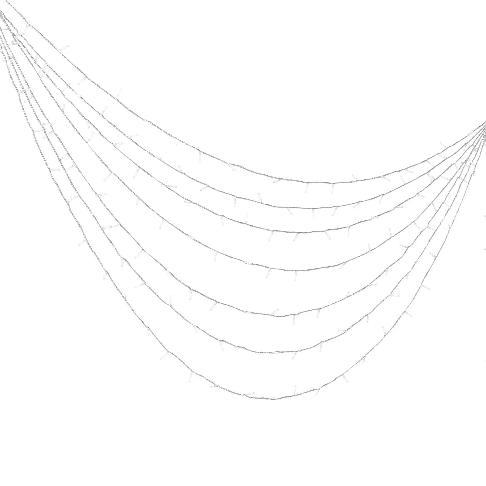 LED Christmas String Lights, 200 LED, 76 Ft Connectable Warm by HouseOfZazla