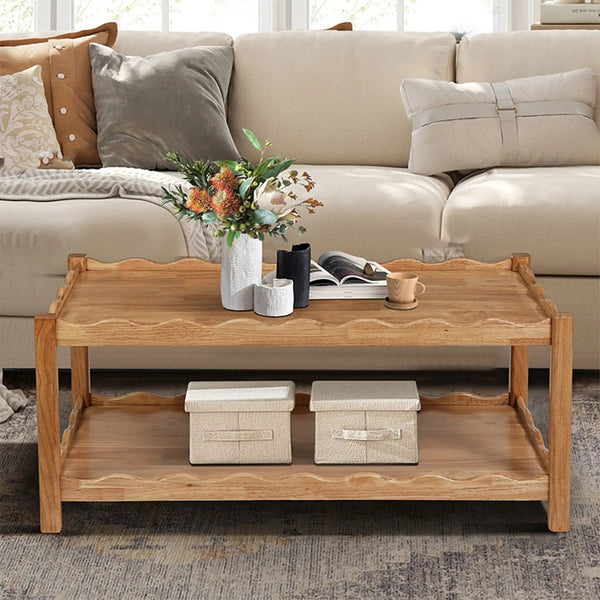 Modern 2 Tier Coffee Table for Living Room Furniture