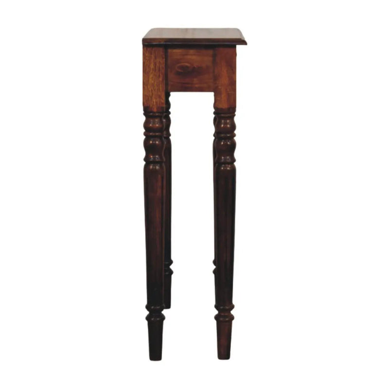 Turned Legs Drawer Console Table by HouseOfZazla