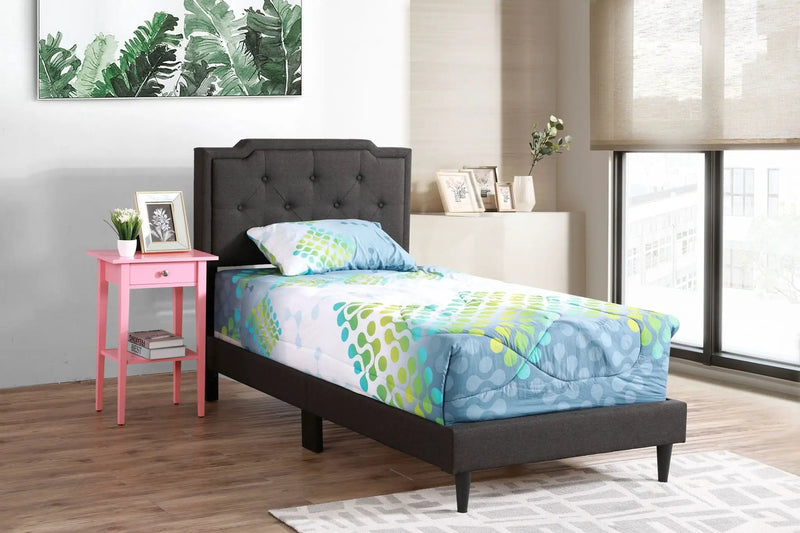 Button Tufted Bed Charming For Cozy Spaces by Unique Piece Furniture