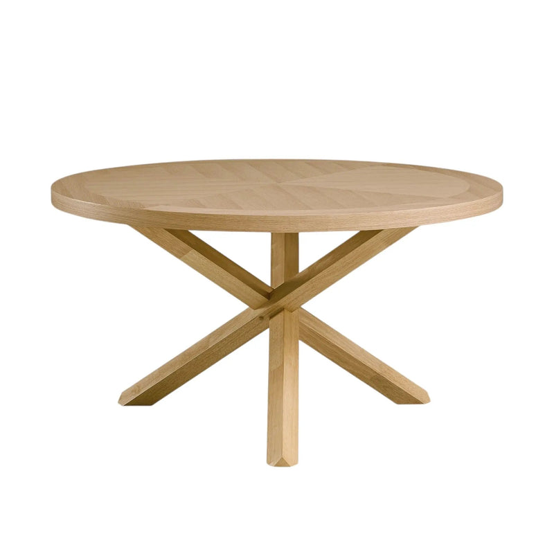 Kasem - Round Dining Table - Oak by Unique Piece Furniture
